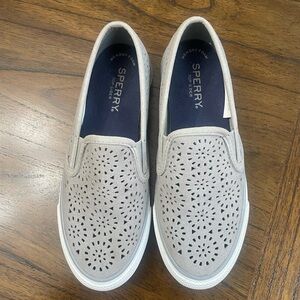 Sperry | Women's | Gray Slip-On Shoes | 5